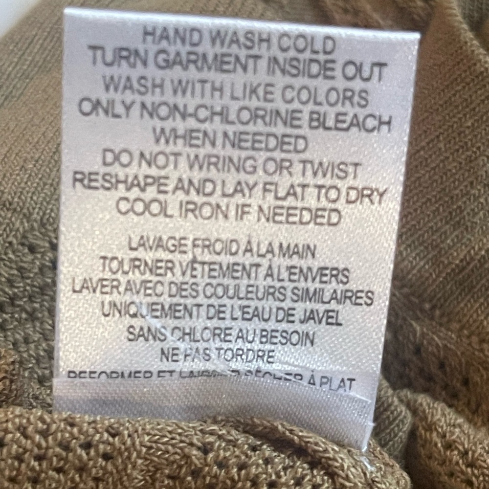 NWT-Zsupply  tibi mesh tank olive green size M - Picture 5 of 9